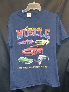 American Muscle - “Some Things Just Get Better With Age” Size L Vintage Gildan